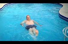 grandpa swimming