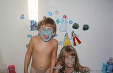 bath tub kids silly their paint faces hill fullest days goofy crayons went found used they when