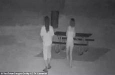 sex having couples public park outside man house camera real cctv amorous footage fed his when there do clips place