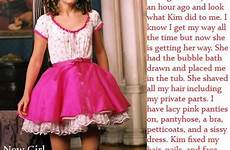 sissy captions tg forced boy prissy sister crossdressed girl boys hooker search girls petticoated choose board caps knights time cute