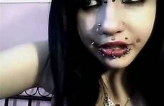 piercings them has mouth