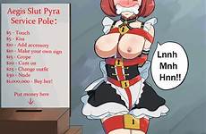pyra xenoblade maid comic chronicles gagged angry vibrator exposed humiliation