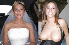 wedding dressed undressed brides real amateur gown imgur points