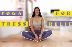 yoga indian stress female relief