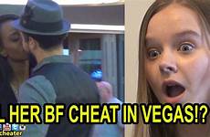 revenge cheating girlfriend cheater catch boyfriend vegas gets