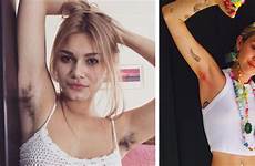 hairy armpits hair women trend axilas armpit celebrity las vello girl instagram female mujeres bored panda long latest fb submissions
