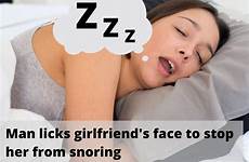 snoring licks