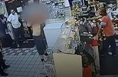 shoplifter gunpoint forced
