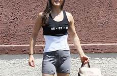 danica mckellar shorts dwts arrives rehearsal tight angeles los hawtcelebs