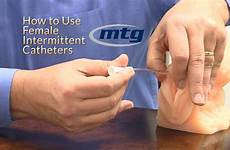 catheter female urinary intermittent use