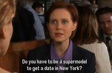 gif sex city york quotes date nyc gifs think everyone really wedding people doing supermodel filmsane has miranda outside vs