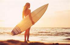 girl beach surfboard sunset wallpaper wallpapers 2560 1600 close