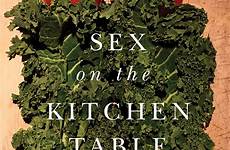 kitchen sex table book food press romance plants norman