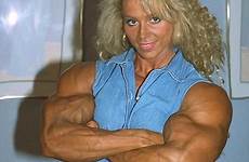 blonde bodybuilders bodybuilding manipulation building biceps