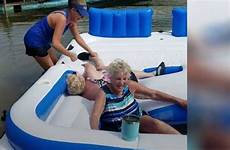 raft inflatable grandmas laughing godupdates grandma storm
