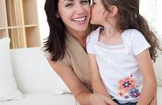 kissing mother girl little her dreamstime stock preview