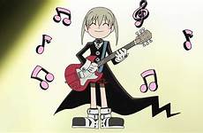 maka soul eater albarn resonance guitar anime souleater screenshot zerochan spoiler gif