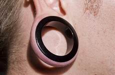 earlobe holes ear hole earring earrings inside disc thousands fixing cost earings time forever bit