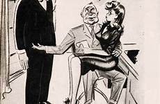 secretary vintage humor spanking comics sexual secretaries sexist workplace boss drawings harassment spanked spankings wildly hilarious mid century years flashbak