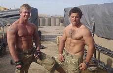hunks soldiers muscle hunky jacked