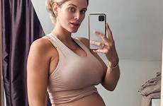 ashley james pregnant sexy bump bikini baby her blossoming off showed oh week very but she thefappening pro