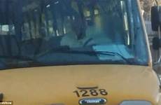bus driver sex off appears school caught daylight broad camera drove pictured seat minutes few got before man back