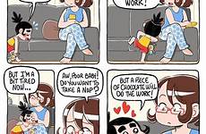 comics parenting family hilariously comic daughter webcomic cute funny honest sum perfectly these mother capture experience choose board boredpanda