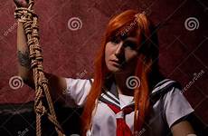 anime girl shibari knots bound