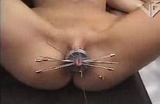 bdsm torture pussy needle extreme tit pain tg fetish avi mb