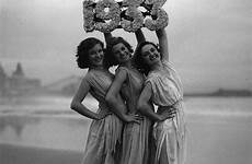vintage year women beach 1930s 1933 swimsuits california photography greeting years 1930 interesting beauties eve southern everyday happy beaches fun