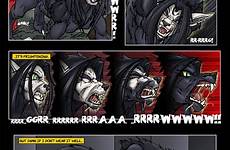 werewolf deviantart werewolves goth commission page4 fright