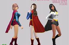 supergirl spring4sims simmer