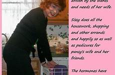 sissy feminized wives maid strict caption prissy reversal husbands supremacy feminizing sissies housework charge