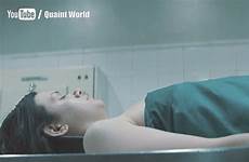 dead body girl movie scene horror bathing rite