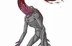 tongue bloody yog monsters lovecraft creature blogsoth article horror