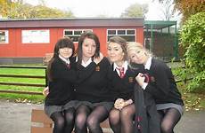schoolgirl candid upskirt pantyhose british girls school schoolgirls girl tights uniform teen schoolies uniforms english skirt stockings candids schools visit