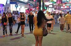 pattaya street walking girls ladyboy walkers short hotel tall time swinging midnight after bangkok112 hip walk beach came think another