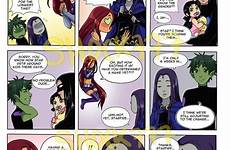 shock777 titans raven motherhood welcome teen deviantart beast boy starfire comics bbrae go dc bb