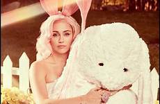 easter cyrus miley bunny shoot photoshoot ifitshipitshere brought look flirty truly celebrate better than way fun these beautiful laura