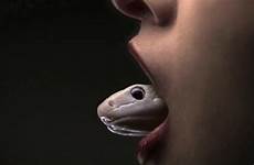 mouth snake slither real