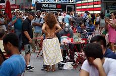 breasts panhandlers streets seminude allowed nyregion