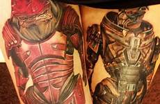 tattoos tattoo mass effect gamer wrex geek