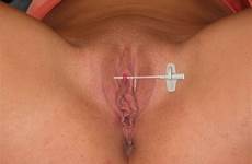 clit piercing pierced clitoris getting tumblr pain cunt needle slave
