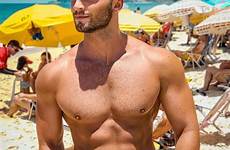 beach men guys hot shirtless body swimsuit green speedos handsome brazil boys