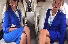 flight attendant stewardess sexy airline air uniforms hot legs hostess women girls female crew pantyhose cabin skys friendly attendants instagram