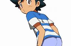 ash pokemon ketchum anime twitter kukui danbooru drawn pokémon history eve clothes professor