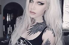 goth gothic ida morbida tattoed inked