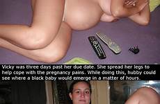 pregnant cuckold interracial
