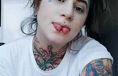 tattooed pierced freaks heavily