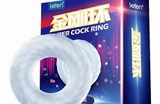 penis ring cock silicone delay men erection lock ejaculation rings firmer adult time toy sex fine health aliexpress